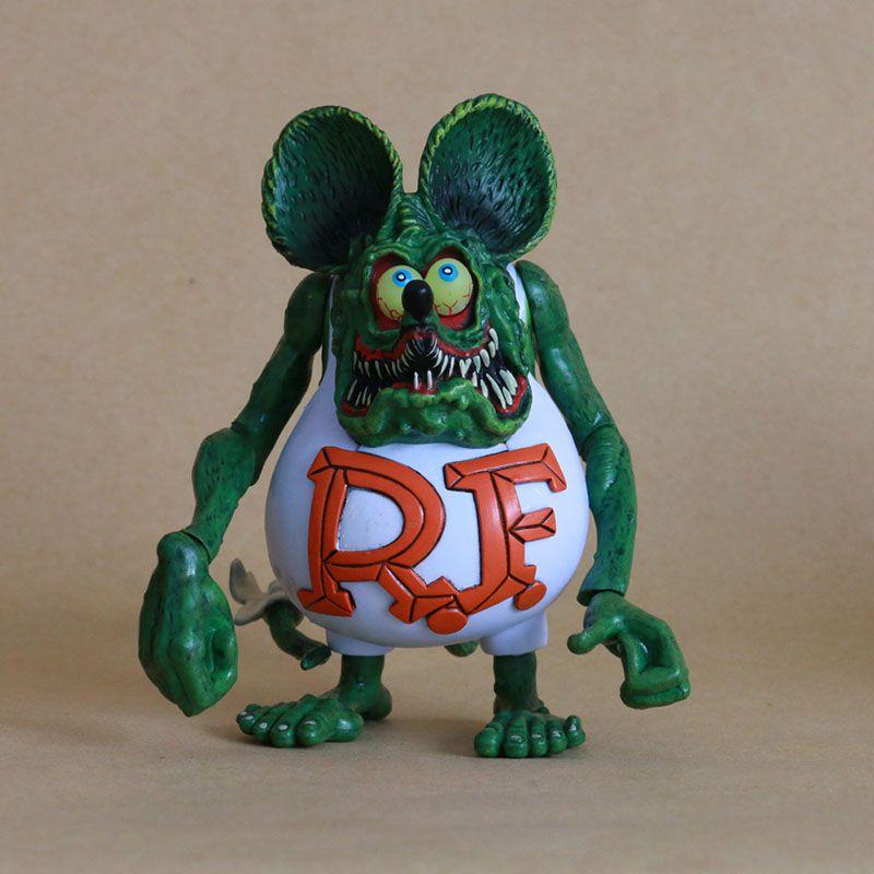 Очаровательная ПВХ фигурка Rat Fink, модель. Идеально подходит для детских подарков и декора
