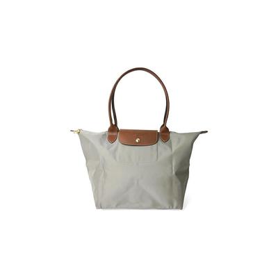 Le Pliage Original 31 Минималистичная застежка-кнопка-молния Переработанный материал Сумка-пельмень Сумка-тоут Сумка через плечо Женские сумки Серый 1899089P55