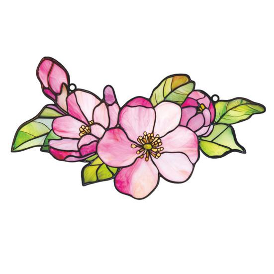 Flower Hanging Decoration Wall Art Window Hanging Ornament Double-Sided Floral Sun Catcher