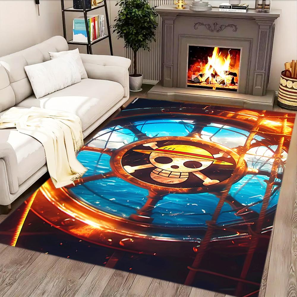 One Piece Adventure for Living Room rug, Bedroom, Study Room, Hallway Decoration, Perfect for Home Decoration or Holiday Gifts