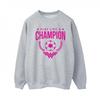 Womens/Ladies Wonder Woman Play Like A Champion Sweatshirt