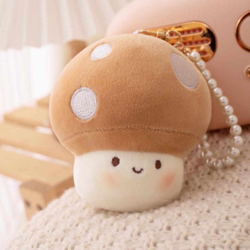 Mushroom Plush Toy: Cute Decorative Pendant for Kids