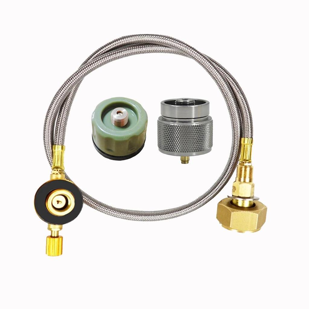 European Standard LPG Burner Head & Gas Tank Valve Converter