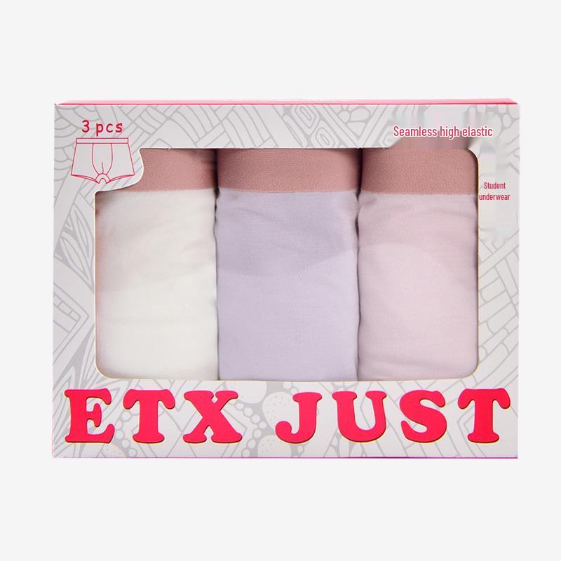 Girls' Seamless Boxer Briefs: Lightweight, Breathable Underwear for Medium & Large Youths