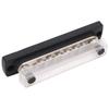12 Point Power Distribution Block 2 X M6 Terminal Studs Terminal Bus Bar for RV Marine