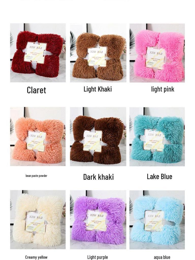 Плюшевое бархатное двухслойное одеяло для детей на диван или пододеяльник