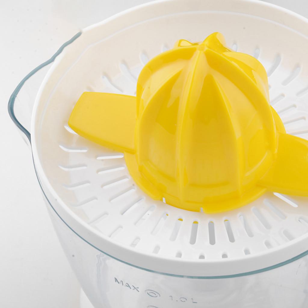 Electric Juicer Small Separate Automatic Safe Orange Juicer Machine Extractor for Home White