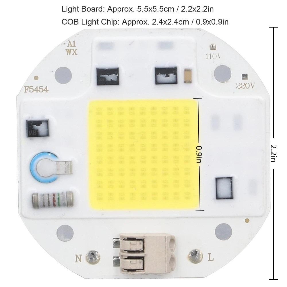 50W/70W/100W COB Lamp Bead 110V COB LED Chip Easy LED Chip DIY Lighting
