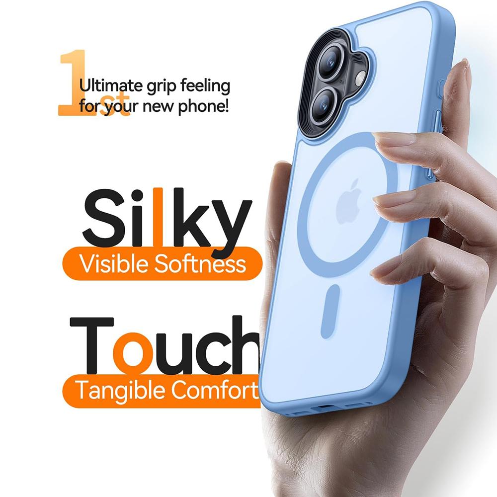 Прочный магнитный чехол Magsafe для беспроводной зарядки iPhone 16 16E 15 14 13 12 Pro Max Plus, гибридный противоударный чехол военного класса