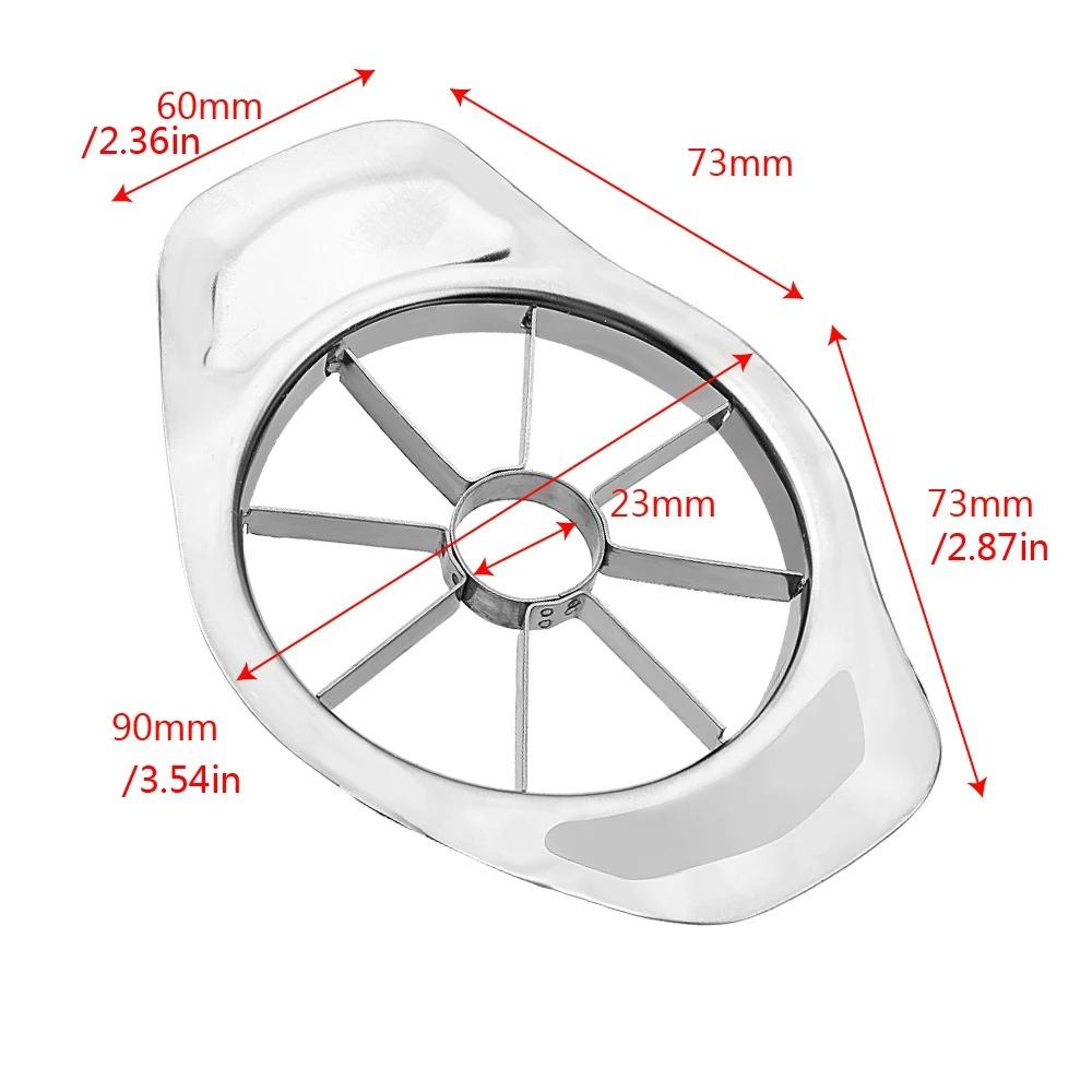 Stainless Steel Apple Cutter Slicer Vegetable Fruit Tool Fruit Slicer Kitchen Gadget Kitchen Accessories Multifunctional Tools