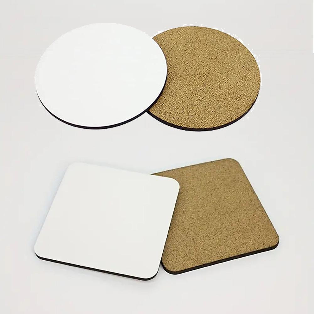 MDF Coaster Heat Transfer Blank, DIY Wood Panel for Painting