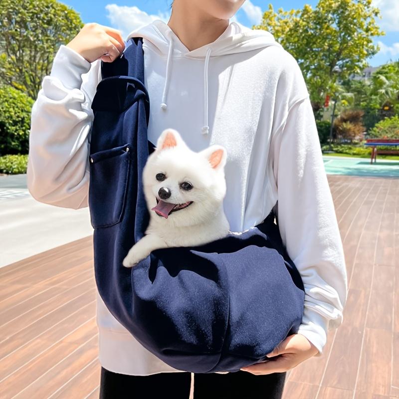 Outdoor Pet Carrier Bag Portable Shoulder Bag Cat Walking Bag Travel Transport Bag For Small Dogs Cats Within 7.5kg/16.53lb