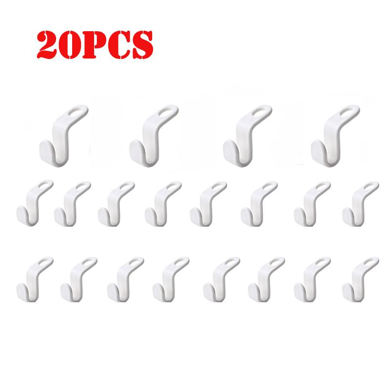 Multi-function Wardrobe Space-save Stack Hanger Hook Coat Hook Plastic Closet Stack Hanger Rack Bedroom Storage Organizer