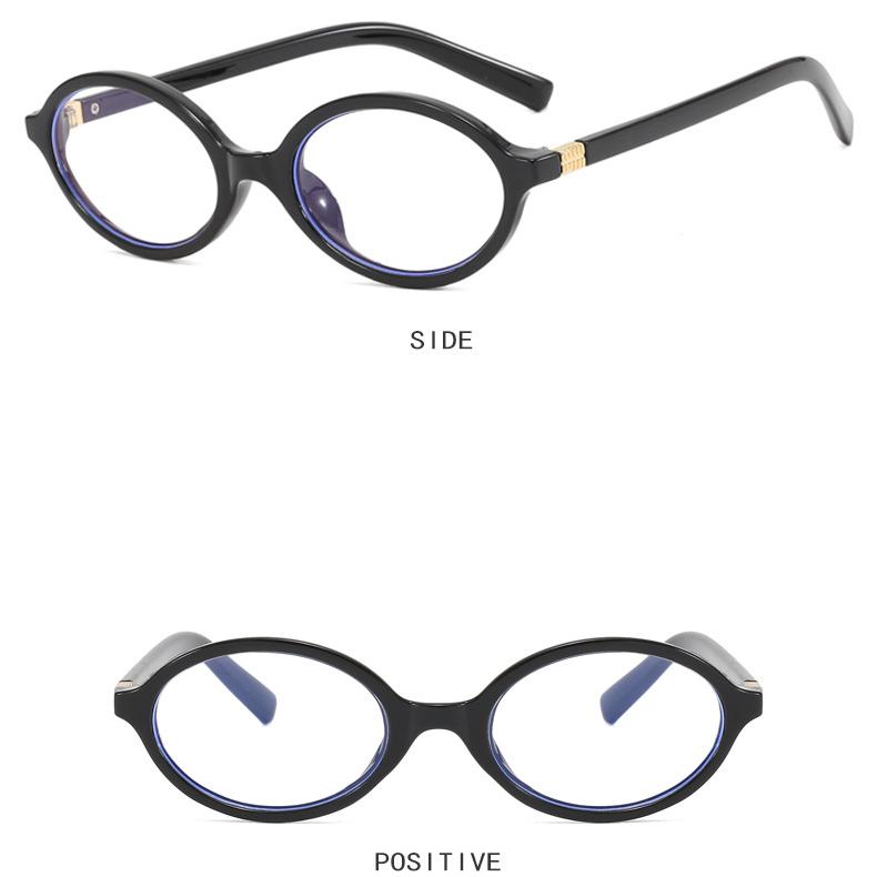 Дамы и студенты, ежедневные поездки на работу, путешествия, лицо без макияжа, очки с защитой от синего света, модные индивидуальные ретро-искусства, повседневные овальные простые очки