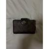 Used COACH Medium Corner Zip Wallet - Signature Canvas