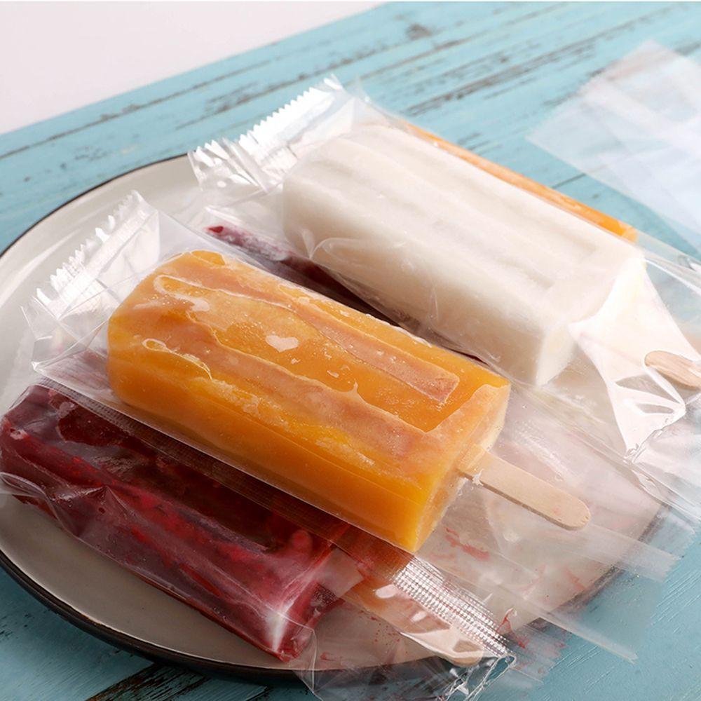 100PCS/lot Disposable Frozen Pop Fridge Refrigerator Ice Cream Bags Popsicle Storage