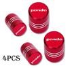 For FIAT PANDA Accessories Car Wheel Tire Valve Caps Tyre Stem Covers Airdust Waterproo V5