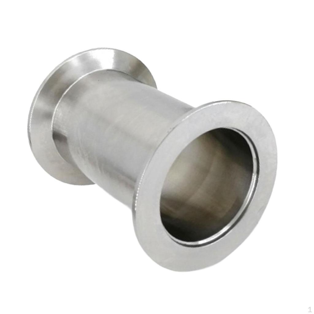 Hygienic Coil Pipe Fittings, Straight Connection, Flange Ends, Pipes, Fittings