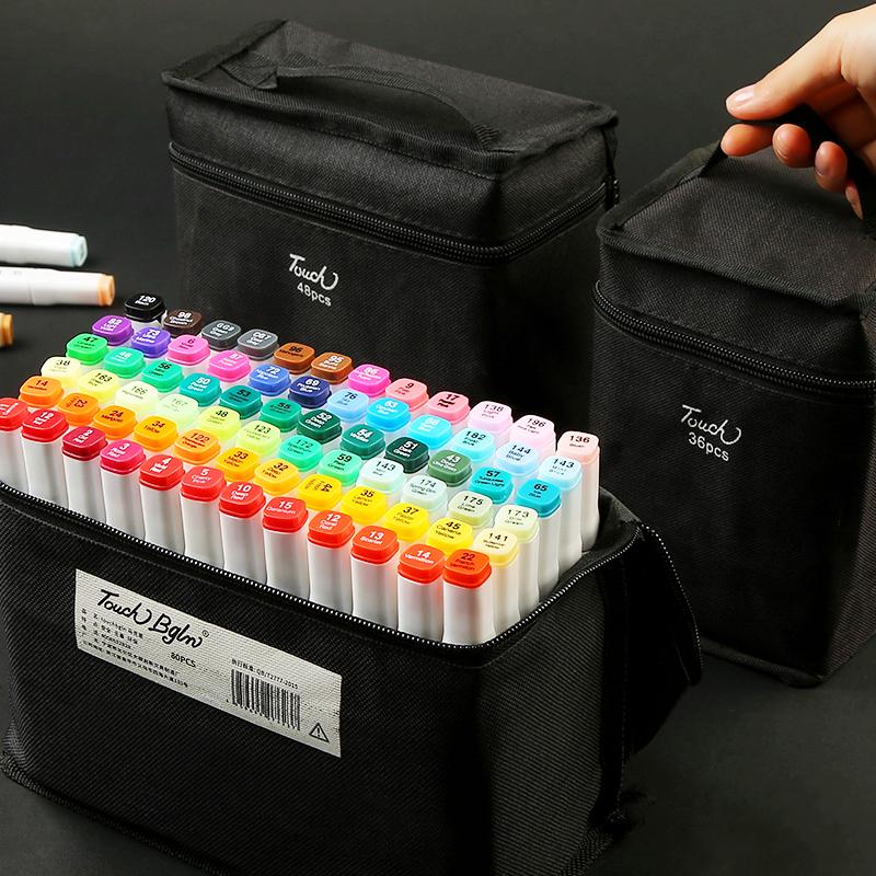 Markers Pen Colors Art Sketch Marker Pens Graphic Manga Anime Markers Graffiti Art Supplies