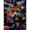 5D DIY Diamond Painting Kit Paint Flower Animal Fox Wolf Cat Tiger Full Round Embroidery Mosaic Cross Stitch Home Decor