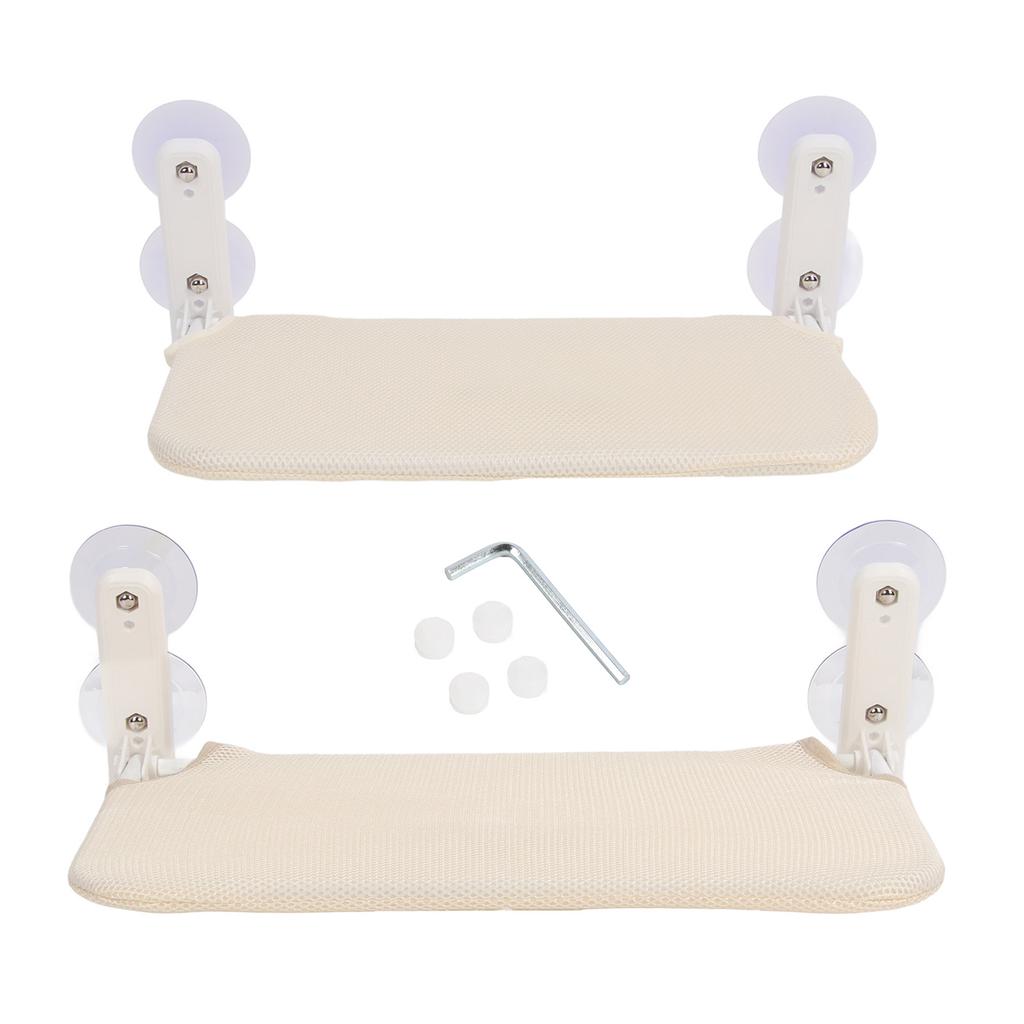 Cat Window Hammock Foldable with 4 Suction Cups Strong Load Bearing Stable Support Pet Window Bed