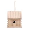 Подвесные деревянные птичьи гнезда, домики для птиц, скворечники, аксессуары для попугаев, домашние животные, ручная работа