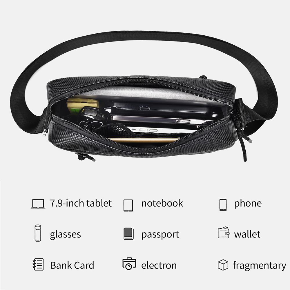 WEIXIER Мужская сумка через плечо, сумка-мессенджер, мини-кошелек, дорожная сумка для паспорта