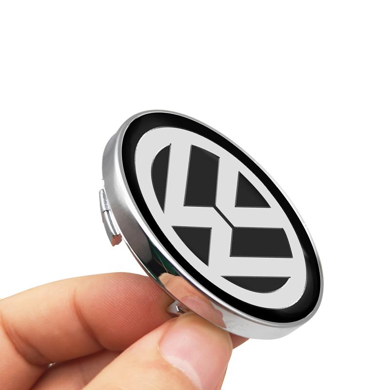 4 шт. 60 мм Колпачки центра ступицы колеса автомобиля Автоаксессуары для Volkswagen B5 B6 B7 T4 T5 Golf 4 5 6 7 Polo Passat Tiguan Jetta Gol