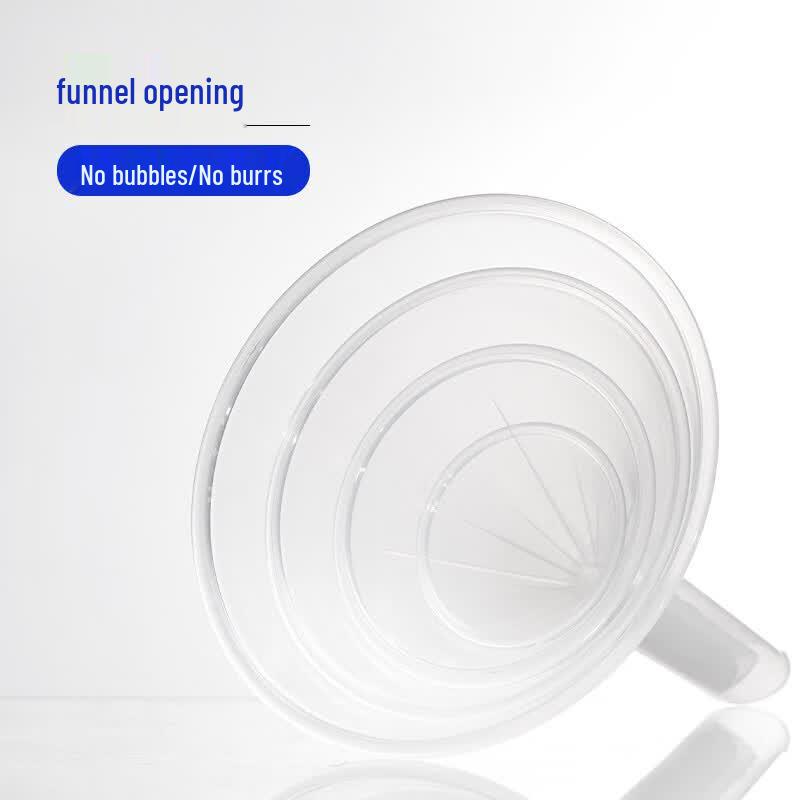 PP Plastic Triangle Funnel 75mm