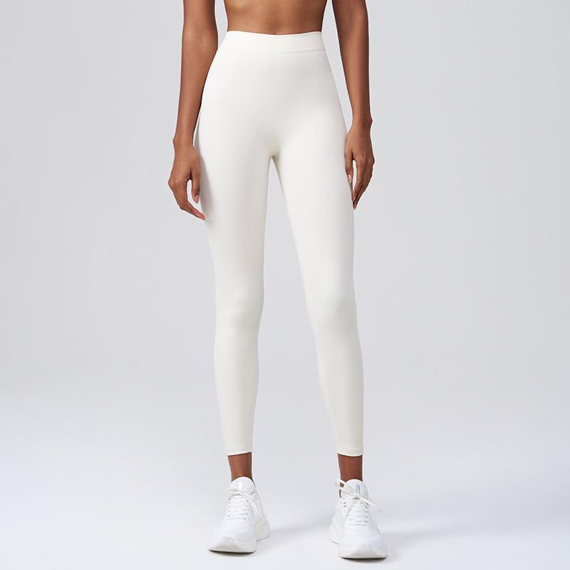 Хуатон Йога-брюки с эффектом подтяжки ягодиц - Без следов, Не скатываются, V-образный пояс для похудения, для бега и фитнеса