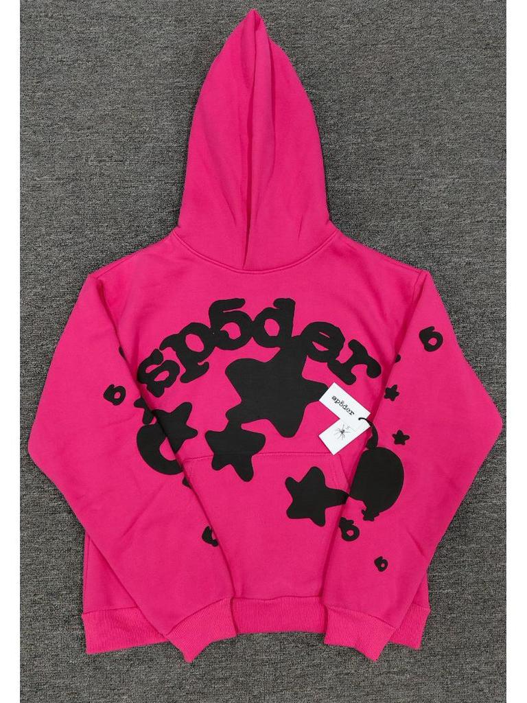 Мужская толстовка с принтом «Паутина» - Модная, свободного кроя, с плюшевой подкладкой