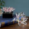 1 шт. Подсвечники Лотос Настольный декор Хрустальный Элегантный Ручной работы Стекло Домашний декор Доступно несколько вариантов