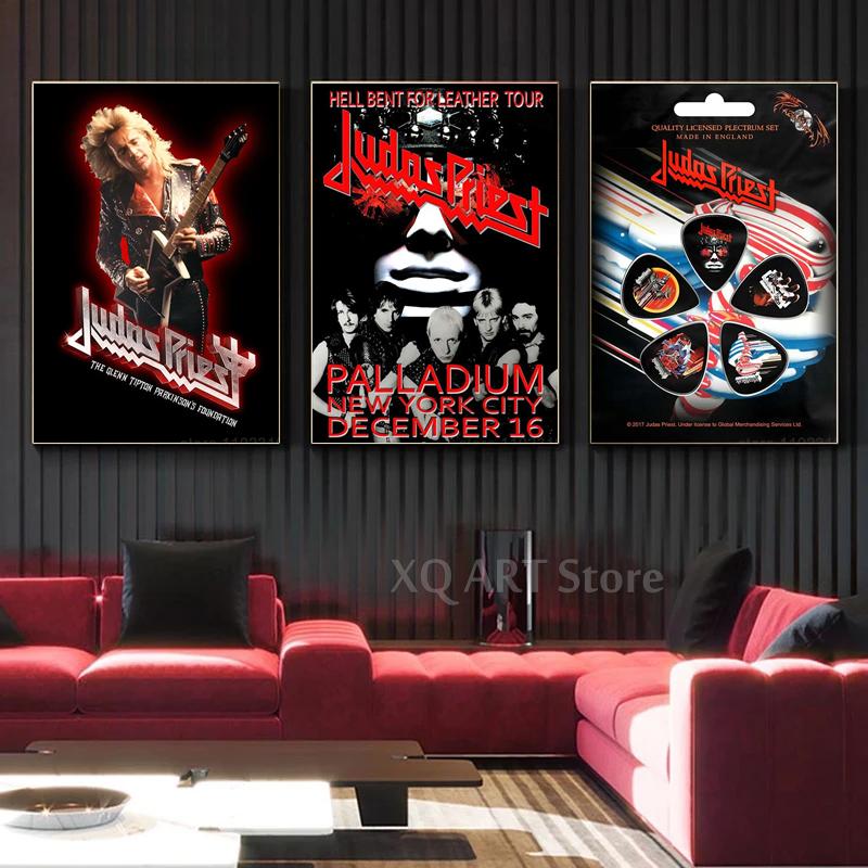 Современный Judas Priest-плакат «Защитники веры», настенное искусство, холст, постеры, украшение, художественный постер, подарок, семейная картина для спальни