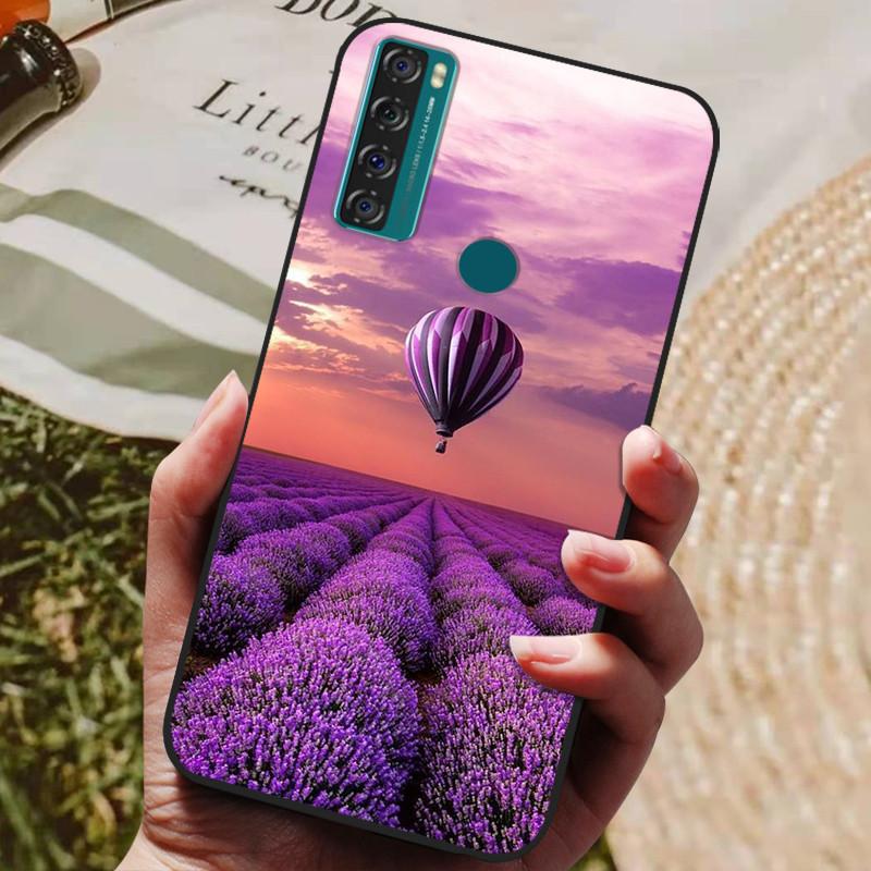 Чехол для TCL 20 SE Силиконовый Крутой Волк Лев Мягкая Крышка Телефона для TCL 20 SE Чехол 20SE 6.82'' Funda Милый TPU Coque Защитный 2021