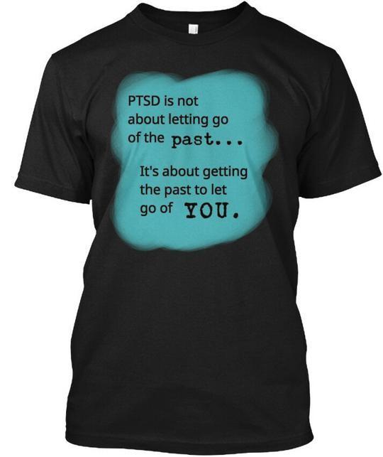 Ptsd Awareness Is Not About Letting Go Of T-Shirt Made In USA Size S To 5XL Unisex T-Shirt