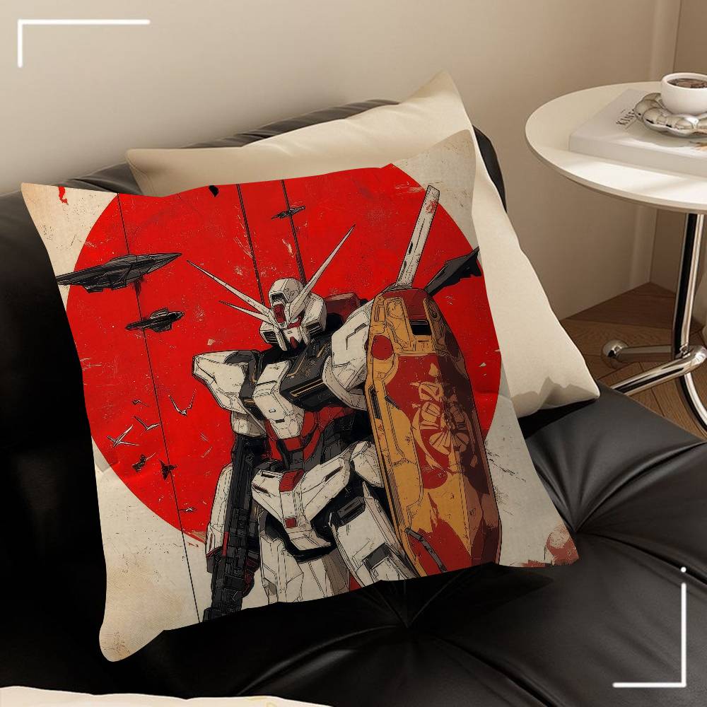 Аниме крутой g-g-GUNDAM классический Чехол на подушку с дизайном кленовых листьев Счастливый Осенний Урожай декор Праздничный Декораци Чехол на подушку