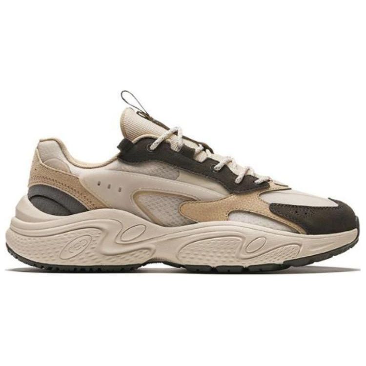 Anta Модные минималистичные амортизирующие износостойкие низкие повседневные туфли мужские кроссовки коричневые черные 112428853-6