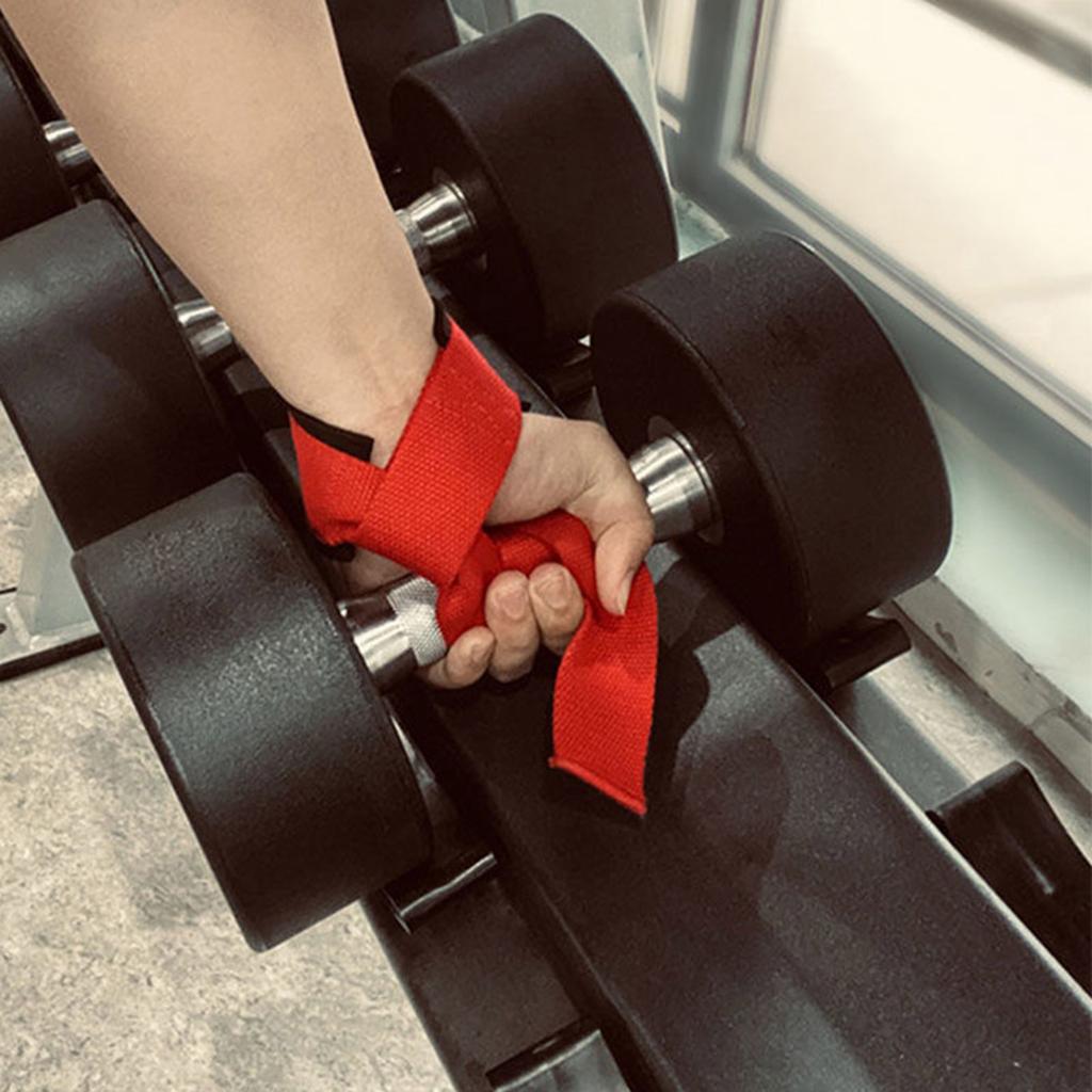 Ремни для поднятия тяжестей Становая тяга Пауэрлифтинг Поддержка запястья Рукоятка для штанги Бодибилдинг Тяжелая атлетика Ремни для запястья