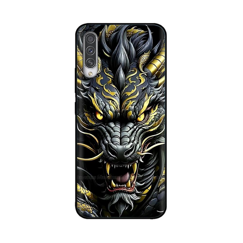 Чехол для Samsung Galaxy A50 с принтом мультфильма, мягкий ТПУ чехол, силиконовая противоударная задняя крышка для Samsung A50 A 50, смешные чехлы для телефона