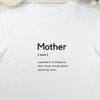 Mother Dictionary Definition T-Shirt, Gift for mum, Mum tshirt, Mother-in-law#<wbr/>31