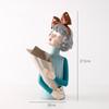 Скандинавский Светлый Роскошный Поднос 'Девочка с Пузырями', Украшение для Хранения Ключей для Гостиной и Прихожей, Подарок на Новоселье и Декор Дома