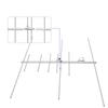 HYSHIKRA Amateur Radio Yagi Antenna 8 Element Dual Band Radio Antenna for Radios and Transceivers 144/430MHz
