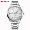 CURREN New Top Men's Watch Casual Watch Waterproof Quartz Stainless Steel Strap Watch Men's Business Watch