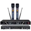 KTV U-Band Высококачественный Сценический Беспроводной Двойной Микрофон Петличный Гарнитура для Конференций