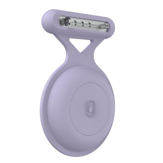 Детский скрытый чехол для GPS-трекера для AirTag, водонепроницаемый держатель локатора с защитой от потери и булавкой-брошью для детей, пожилых домашних животных, силиконовый трекер-протектор