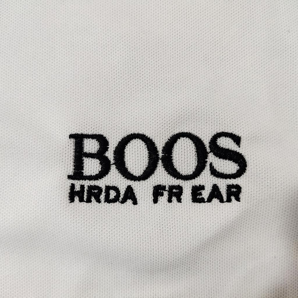 Весна/Лето Новая Хлопковая Рубашка Поло с Вышивкой и Воротником Поло для Мужчин и Женщин для Бизнеса и Отдыха