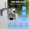 WiFi/4G Dual-Network Panoramic Night Vision HD Outdoor Security Camera