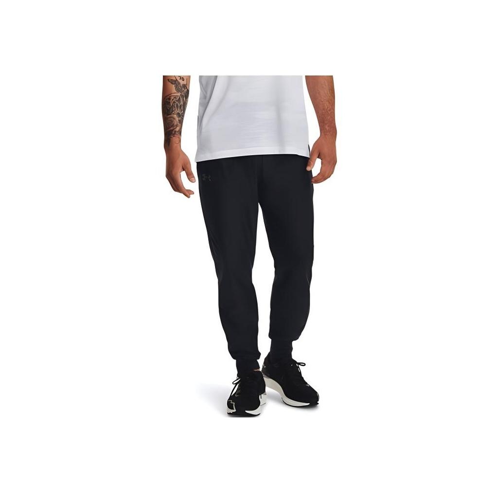 Under Armour Мужские брюки для бега Qualifier Solid Color с эластичным поясом, черные 1379289-001