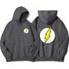 Толстовка с капюшоном Movie Yellow Flash Printing для мужчин, модная хип-хоп-толстовка с капюшоном с круглым вырезом и карманом, флисовая толстовка с капюшоном