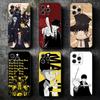 Мэшл Магия и Мышцы Аниме Мягкий Чехол для Телефона для iPhone 16 16E 17 Air 15 Pro Max 14 Plus 13 Mini 11 12 7 Черная Крышка Задняя Полка